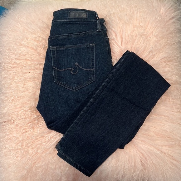 AG ADRIANO GOLDSCHMIED:the Farrah Skinny - High Rise Skinny Sz: 24R - Picture 3 of 11